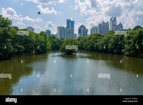 The Midtown Atlanta skyline Stock Photo - Alamy