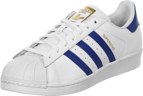 ADIDAS SUPERSTAR FOUNDATION WHITE BLUE - Sports N Sports