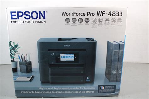 Epson WorkForce Pro WF-4833 High Speed High Capacity Printer ...