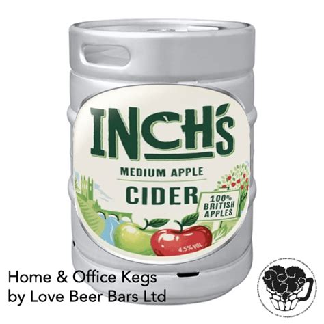 Inch's - 4.5% Cider - 50L Keg (88 Pints) - S-Type | Love Beer Bars Ltd