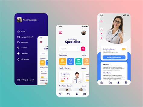 Doctor Appointment App - Medical App by Ali Tobal Ali on Dribbble