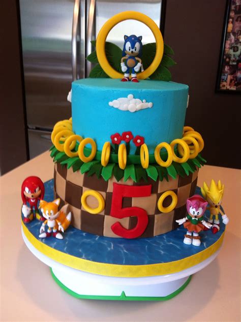 32+ Marvelous Photo of Sonic Birthday Cake - albanysinsanity.com