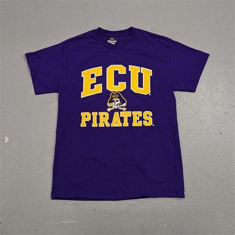 East Carolina University ECU Shirt Purple Pirates... - Depop