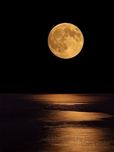 Summer Moon rising, full moon, 8x10 unframed print | Night sky moon ...