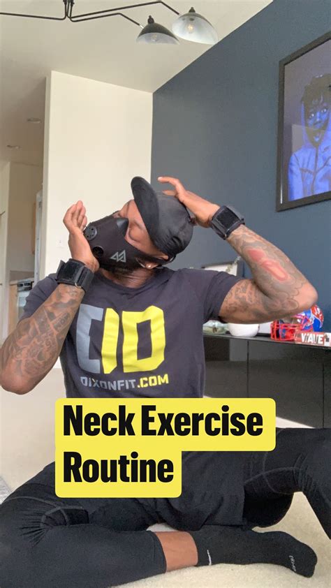 Neck Exercise Routine in 2021 | Neck exercises, Workout routine, Body ...