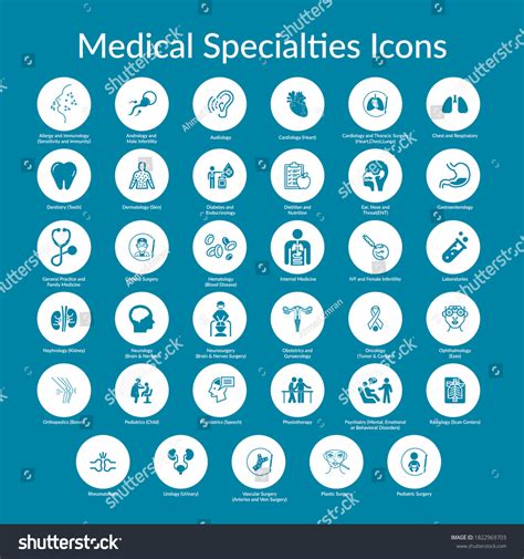 474 Medical specialty icons Images, Stock Photos & Vectors | Shutterstock