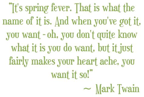 Spring Fever Quotes. QuotesGram