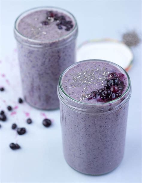 Protein Power Blueberry Banana Protein Smoothie