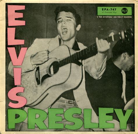 Elvis Presley – Blue Suede Shoes (1956, Vinyl) - Discogs