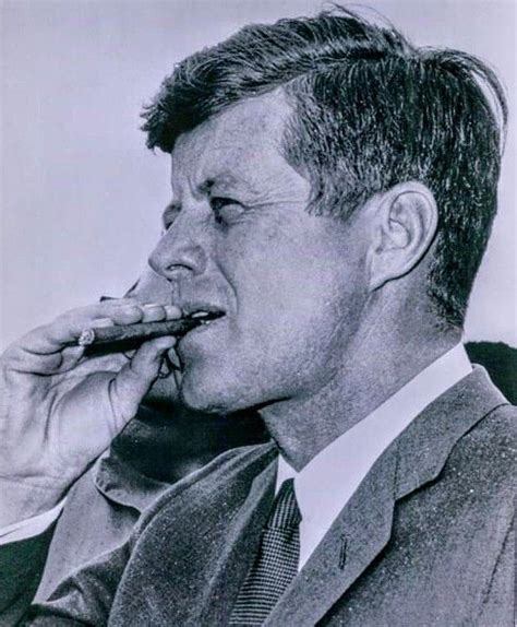 President John F. Kennedy Cigar Smoking TOP 50 Photos – Cigarmonkeys ...