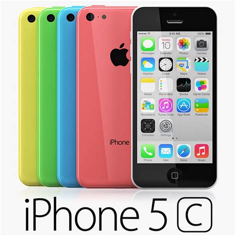 3d model copy iphone 5c colors