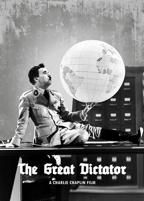 The Great Dictator Poster cool Painting by Sabrina Saunders - Pixels