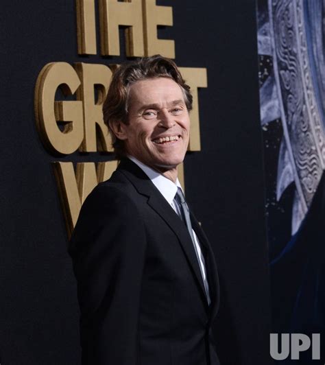 Photo: Willem Dafoe attends "The Great Wall" premiere in Los Angeles ...