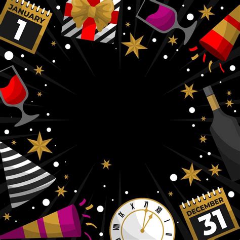 New Year Party Background 13390278 Vector Art at Vecteezy