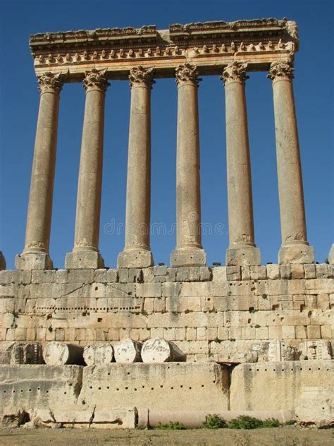 Baalbek Temple Complex, Lebanon Stock Image - Image of world, largest ...