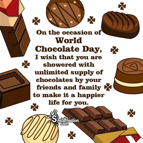 20+ World Chocolate Day - Pictures and Graphics for different festivals