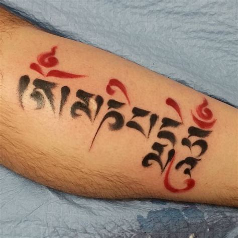 theillustratedgentleman | Om mani padme hum tattoo, Buddhist tattoo, Om tattoo