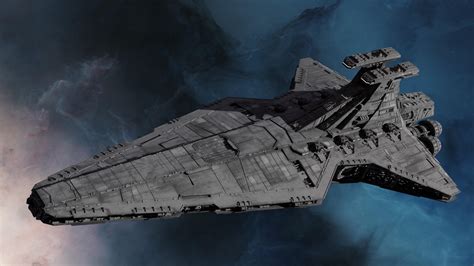 Imperial Venator rendered in blender cycles - MyConfinedSpace