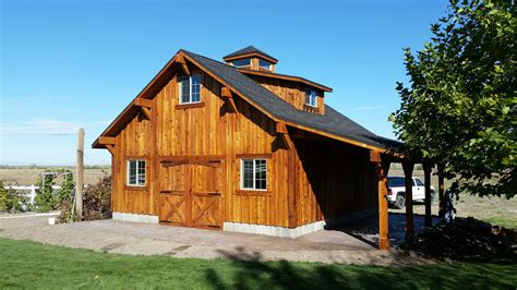 Another beautiful project using our cedar board and batten siding! This Western Red Cedar looks ...