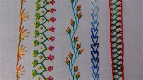 Embroidery Stitches With Pictures | Hand Embroidery