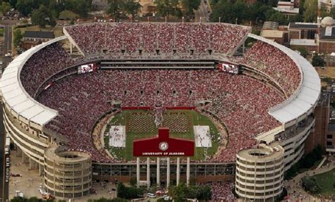 alabama crimson tide football stadium - Clip Art Library