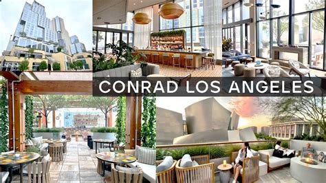 Newest Luxury Hotel in Downtown LA | Conrad Los Angeles Detailed Review - YouTube