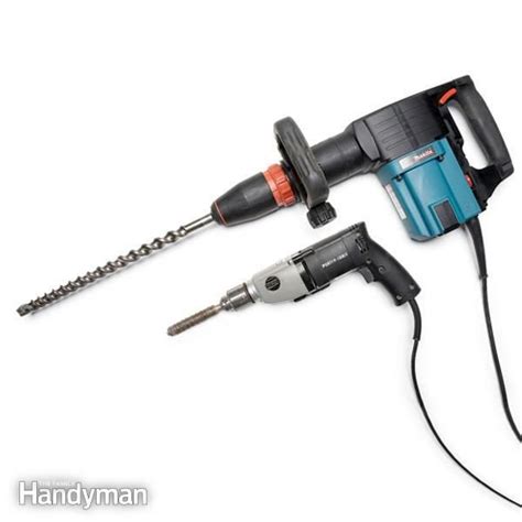 Drills: When to Use a Rotary Drill | The Family Handyman