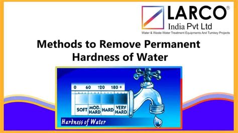 METHODS TO REMOVE PERMANENT HARDNESS OF WATER | by Larco India Pvt Ltd ...