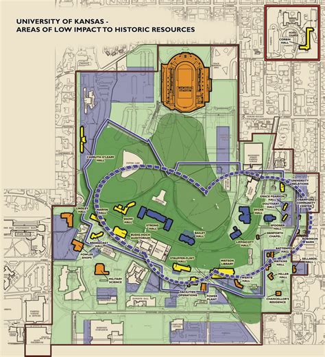 University Of Kansas Campus Map - Map