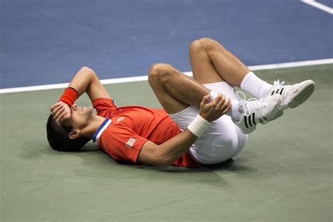 Novak Djokovic injury: Tennis star hurts ankle, needs MRI - SBNation.com