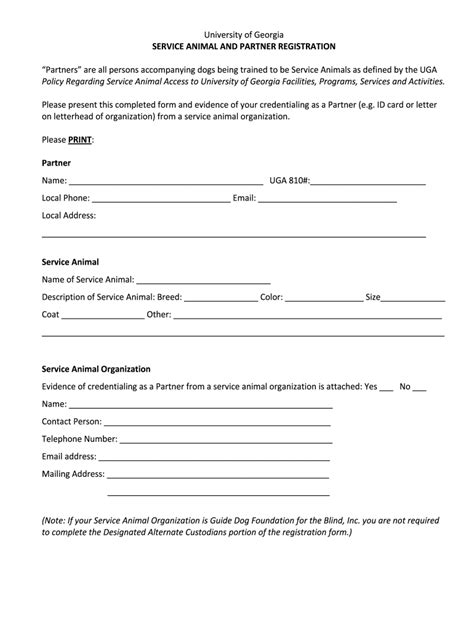 Service Dog Certificate Pdf - Fill Online, Printable, Fillable, Blank | pdfFiller