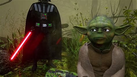 Darth Vader FINALLY Finds Yoda on Dagobah! - Fan Duel Made with Unreal Engine 5 - YouTube