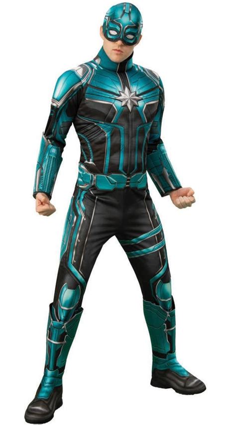 Captain Marvel Men's Starforce Commander Yon-Rogg Costume Become the ...