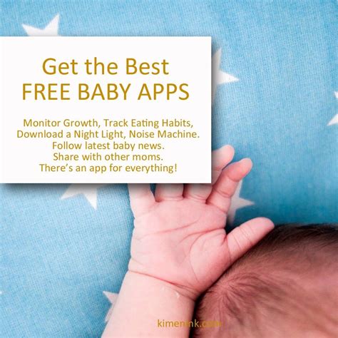 Best Free Baby Apps That Make Parents Lives Easier - Kimenink in 2020 | Baby apps, Free baby ...