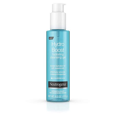 Best Face Wash For Combination Skin: Neutrogena Hydro Boost Hydrating ...