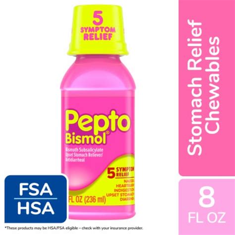 Pepto Bismol Original Multi-Symptom Relief Liquid, 8 fl oz - Kroger