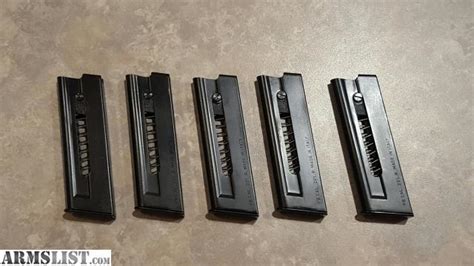 ARMSLIST - For Sale: 5 Factory Magazines Beretta 21A Bobcat 22 LR JM21P