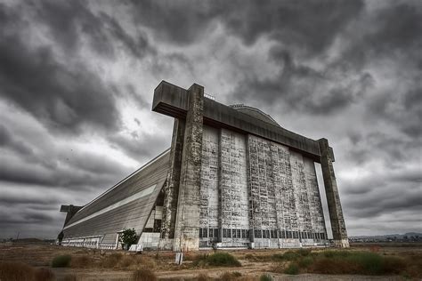 The Old Blimp Hangar | One of the two abandoned blimp hangar… | Flickr