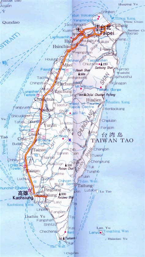 Maps of Taiwan | Detailed map of Taiwan in English | Tourist map of Taiwan | Road map of Taiwan ...