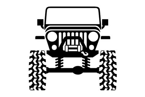 Free Jeep Wrangler Silhouette, Download Free Jeep Wrangler Silhouette png images, Free ClipArts ...