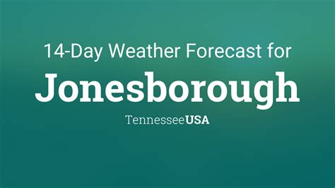 Jonesborough, Tennessee, USA 14 day weather forecast