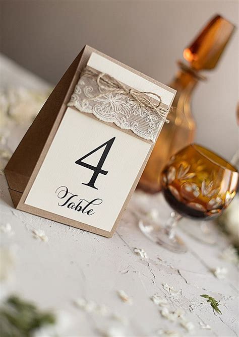 table numbers rustic 1-lacen-tb | Wedding table numbers, Signing table wedding, Long table wedding