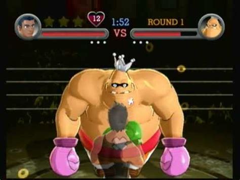 Punch Out!! Little Mac Vs. King Hippo - YouTube