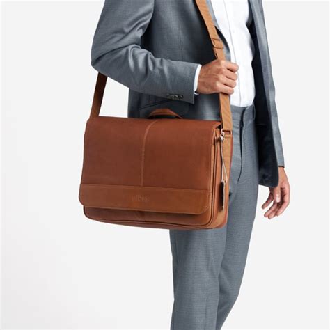 Brown Messenger Bag, Laptop Briefcase, Satchel Messenger Bag, Leather ...