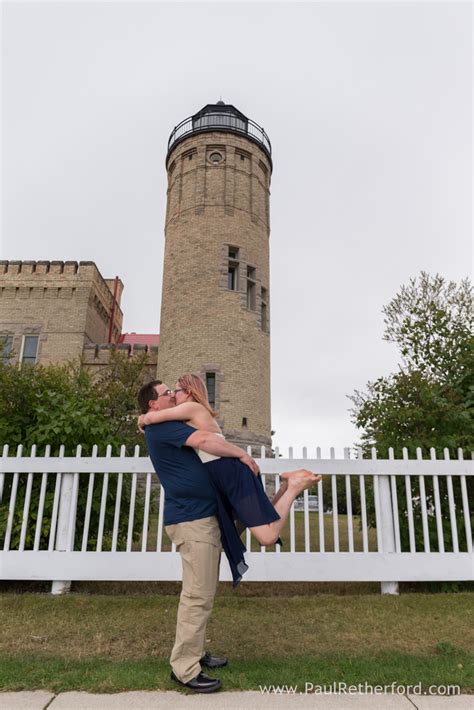 Mackinaw City lighthouse park mackinac bridge view area family ...