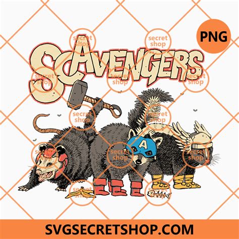 Scavengers Assemble PNG, Superhero Design PNG, Adventure Bundle PNG - SVG Secret Shop