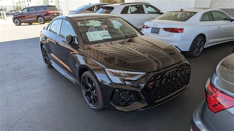 All black new RS3 sighting in So Cal (OC) yesterday - AudiWorld Forums