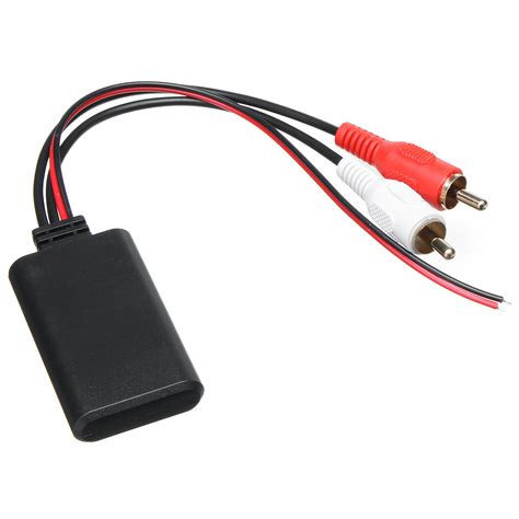 Universal Car Bluetooth Connection Adapter for Stereo with RCA AUX IN Audio Input Wireless Cable ...