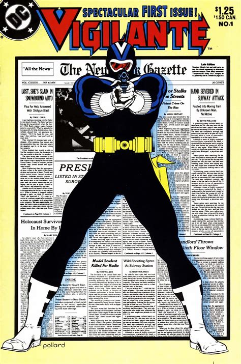 DC Comics of the 1980s: 1983 - The Vigilante by Marv Wolfman and Keith ...