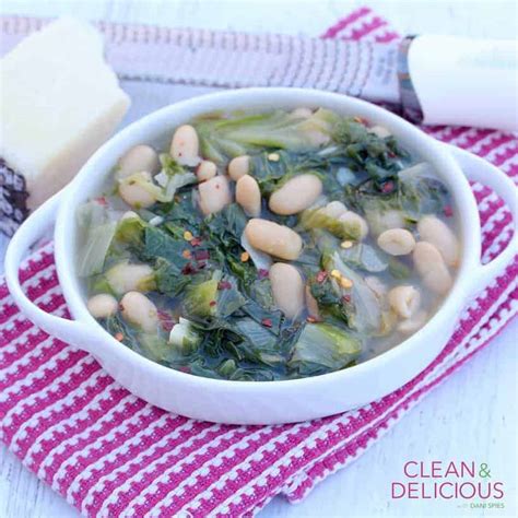 Escarole & Beans - Clean & Delicious with Dani Spies